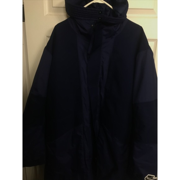 Mens Nike Repel M65 Synthetic Fill Military Hood Jacket Blue CV5562 492 Size XL